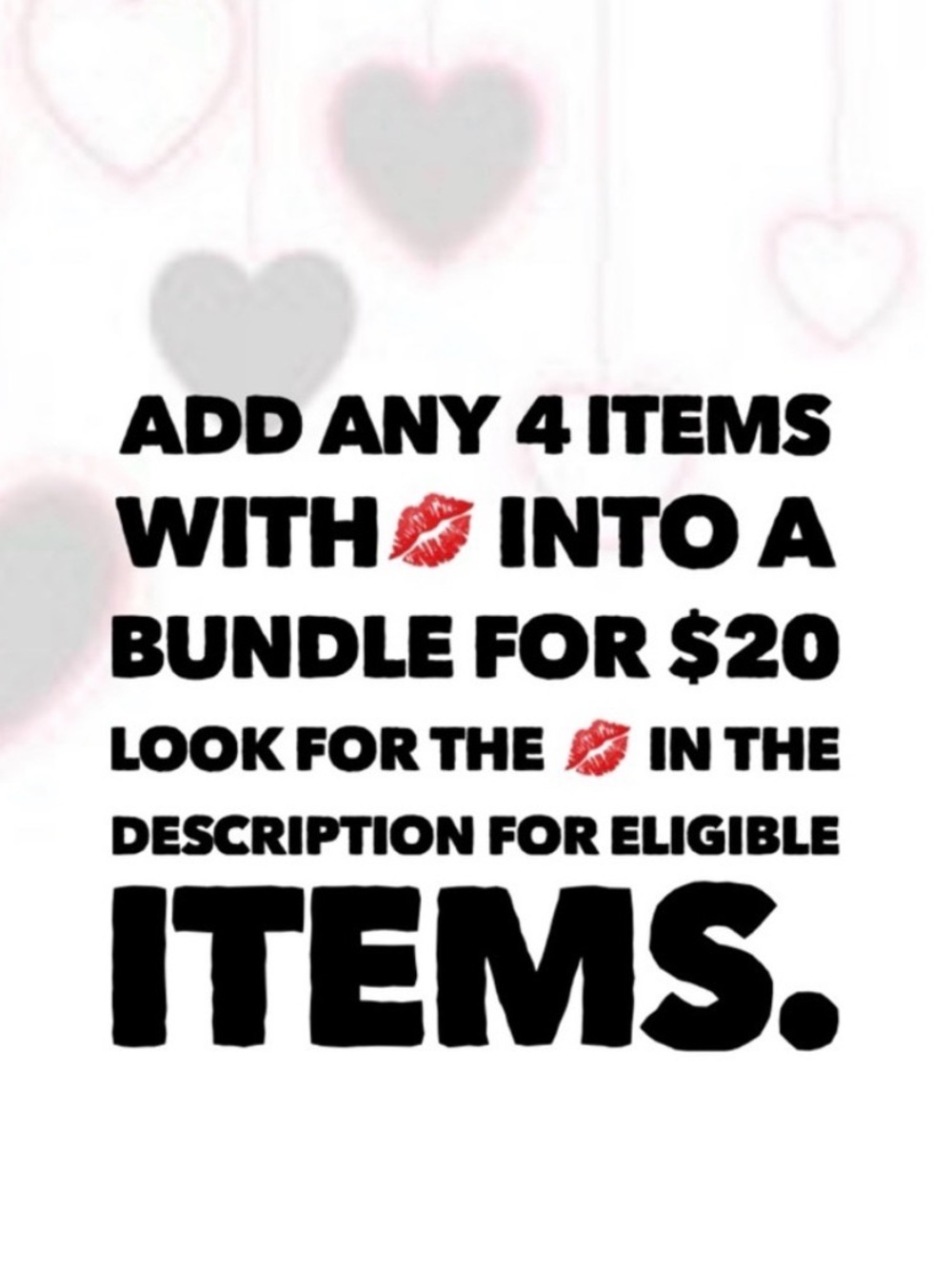 💋Bundle 4 items for $20. Add items💋 to a bundle